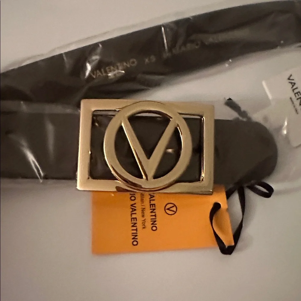 Valentino by Mario Valentino Dolly Leather Belt